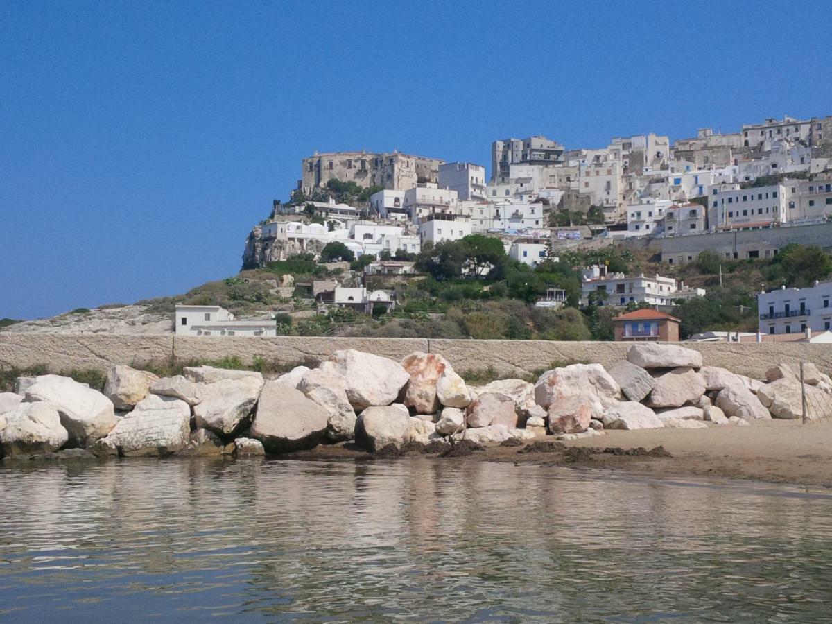 Blu Marine Casa A 10Mt Dalla Spiaggia Peschici Exterior foto